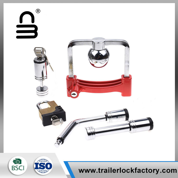 Red Trailer Hitch Lock Σετ