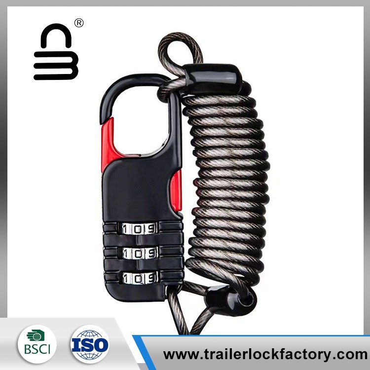 Κλειδαριά κράνους από συρμάτινο σχοινί